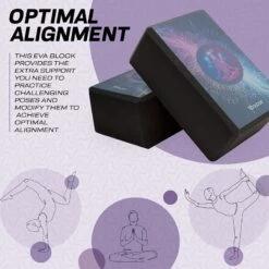 RDX SPORTS RDX D6 High Density EVA Foam Yoga Blocks Non-Slip Brick -Rdx Sports eva foam yoga blocks non slip brick 6