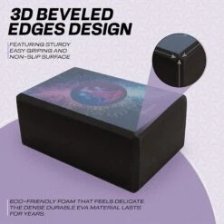 RDX SPORTS RDX D6 High Density EVA Foam Yoga Blocks Non-Slip Brick -Rdx Sports eva foam yoga blocks non slip brick 9