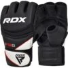 RDX SPORTS RDX F12 MMA Grappling Training Gloves Open Palm -Rdx Sports f12 black grappling gloves 1 4