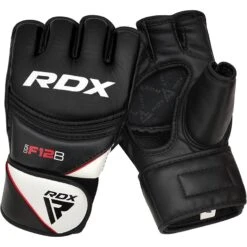 RDX SPORTS RDX F12 MMA Grappling Training Gloves Open Palm 13 RDX SPORTS RDX F12 MMA Grappling Training Gloves Open Palm -Rdx Sports f12 black grappling gloves 5 4