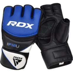 RDX SPORTS RDX F12 MMA Grappling Training Gloves Open Palm 16 RDX SPORTS RDX F12 MMA Grappling Training Gloves Open Palm -Rdx Sports f12 mma grappling gloves blue 5