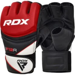 RDX SPORTS RDX F12 MMA Grappling Training Gloves Open Palm 17 RDX SPORTS RDX F12 MMA Grappling Training Gloves Open Palm -Rdx Sports f12 mma grappling gloves red 1