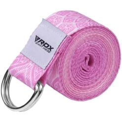 RDX SPORTS RDX F13 D-Ring Steel Buckle Cotton Yoga Strap