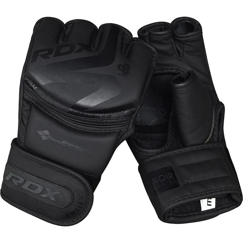 RDX SPORTS RDX F15 Noir MMA Grappling Training Gloves Open Palm Thumb Protection 9 RDX SPORTS RDX F15 Noir MMA Grappling Training Gloves Open Palm Thumb Protection - Image 8