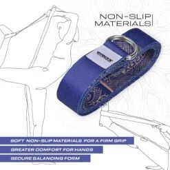 RDX SPORTS RDX F16 D-Ring Steel Buckle Cotton Yoga Strap 13 RDX SPORTS RDX F16 D-Ring Steel Buckle Cotton Yoga Strap -Rdx Sports f16 yoga strap pattern 5 1