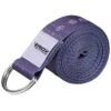 RDX SPORTS RDX F19 D-Ring Steel Buckle Cotton Yoga Strap -Rdx Sports f19 yoga strap pattern 1