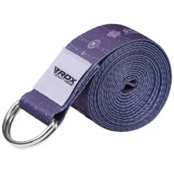RDX SPORTS RDX F19 D-Ring Steel Buckle Cotton Yoga Strap