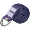 RDX SPORTS RDX F3 D-Ring Steel Buckle Cotton Yoga Strap -Rdx Sports f3 yoga strap pattern 1