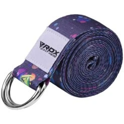 RDX SPORTS RDX F3 D-Ring Steel Buckle Cotton Yoga Strap