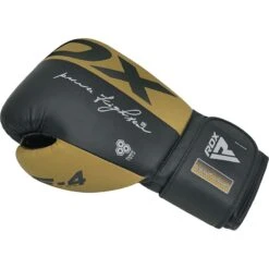 RDX SPORTS RDX F4 Boxing Sparring Gloves Hook & Loop -Rdx Sports f4 boxing gloves golden 4 4