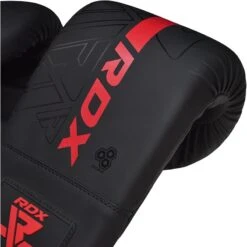 RDX SPORTS RDX F6 KARA Bag Gloves 4oz Black -Rdx Sports f6 kara 4oz black red bag gloves 2 2