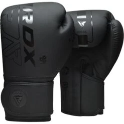 RDX SPORTS RDX F6 2FT KARA Kids Punch Bag & 6OZ Gloves -Rdx Sports f6 kara black 80z boxing gloves 1