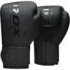 RDX SPORTS RDX F6 Kara Kids Boxing Gloves 6oz -Rdx Sports f6 kara boxing training gloves black 1 2 2