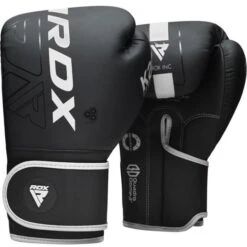 RDX SPORTS RDX F6 Kara Kids Boxing Gloves 6oz -Rdx Sports f6 kara boxing training gloves black white 1 7