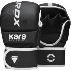 RDX SPORTS RDX F6 KARA MMA Sparring Gloves -Rdx Sports f6 kara mma sparring gloves black white 1 4 1