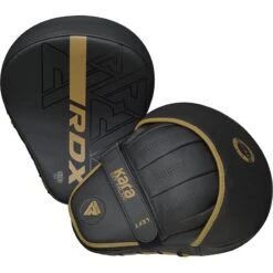 RDX SPORTS RDX F6 KARA Focus Pads 21 RDX SPORTS RDX F6 KARA Focus Pads -Rdx Sports f6 kara training focus pads black golden 2 1