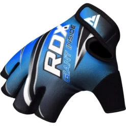 RDX SPORTS RDX F2 BLUE GYM WORKOUT GLOVES -Rdx Sports fitness workout gym gloves 286