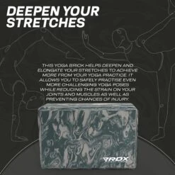 RDX SPORTS RDX GB EVA Foam High Density Non-Slips Yoga Block -Rdx Sports gb yoga blocks 4