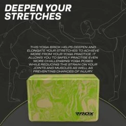 RDX SPORTS RDX GN EVA Foam High Density Non-Slips Yoga Block -Rdx Sports gnw yoga block 4
