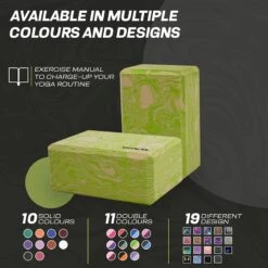 RDX SPORTS RDX GN EVA Foam High Density Non-Slips Yoga Block -Rdx Sports gnw yoga block 6