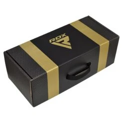 RDX SPORTS RDX L2 Mark Pro Sparring Boxing Gloves Hook And Loop Black / Golden -Rdx Sports golden tri lira2 boxing gloves 9