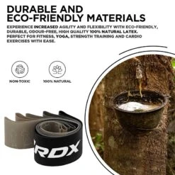 RDX SPORTS RDX MG 5-in-1 Pull Up Assist & Body Stretching Bands For Training -Rdx Sports grey mg resistance band set 3