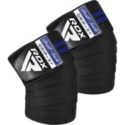 RDX SPORTS RDX KR11 GYM KNEE WRAP -Rdx Sports gym knee wrap r11 blue 1