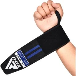RDX SPORTS RDX WR11 GYM WRIST WRAP -Rdx Sports gym wrist wrap r11 blue 5