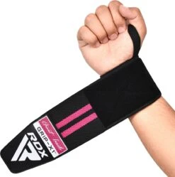 RDX SPORTS RDX WR11 GYM WRIST WRAP -Rdx Sports gym wrist wrap r11 pink 4