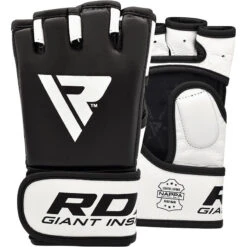 RDX SPORTS RDX T9 HEARSE LEATHER MMA GRAPPLING GLOVES -Rdx Sports hearse mma grappling gloves 20