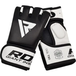 RDX SPORTS RDX T9 HEARSE LEATHER MMA GRAPPLING GLOVES -Rdx Sports hearse mma grappling gloves 23