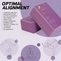 RDX SPORTS RDX D5 High Density EVA Foam Yoga Blocks Non-Slip Brick 17 RDX SPORTS RDX D5 High Density EVA Foam Yoga Blocks Non-Slip Brick -Rdx Sports high desity eva foam yoga blocks 6