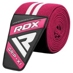 RDX SPORTS RDX K4 Weightlifting Knee Wraps OEKO-TEX® Standard 100 Certified 25 RDX SPORTS RDX K4 Weightlifting Knee Wraps OEKO-TEX® Standard 100 Certified -Rdx Sports k4 weightlifting knee wraps pink 1 2