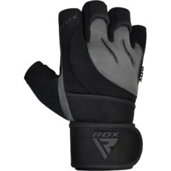 RDX SPORTS RDX L4 Open Finger Weightlifting Gym Gloves 24 RDX SPORTS RDX L4 Open Finger Weightlifting Gym Gloves -Rdx Sports l4 gym gloves 1
