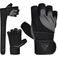 RDX SPORTS RDX L4 Open Finger Weightlifting Gym Gloves