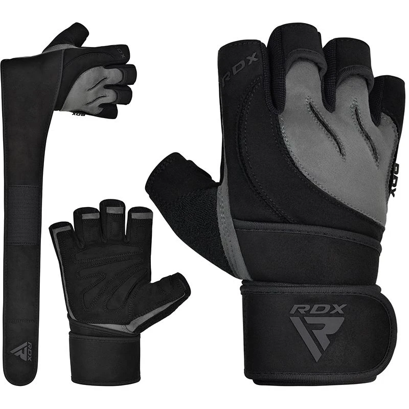 RDX SPORTS RDX L4 Open Finger Weightlifting Gym Gloves 3 RDX SPORTS RDX L4 Open Finger Weightlifting Gym Gloves