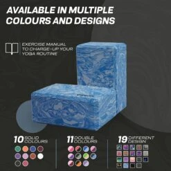 RDX SPORTS RDX LU EVA Foam High Density Non-Slips Yoga Block -Rdx Sports lu yoga blocks 6