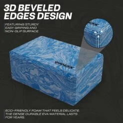 RDX SPORTS RDX LU EVA Foam High Density Non-Slips Yoga Block -Rdx Sports lu yoga blocks 8