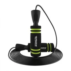 RDX SPORTS RDX X2 Adjustable 10.3ft Non-Slip Memory Foam Soft Handles Jump Rope 15 RDX SPORTS RDX X2 Adjustable 10.3ft Non-Slip Memory Foam Soft Handles Jump Rope -Rdx Sports memory foam anti slip handles adjustable skipping rope green 7 1