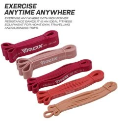 RDX SPORTS RDX MP 5-in-1 Pull Up Assist & Body Stretching Bands For Training 13 RDX SPORTS RDX MP 5-in-1 Pull Up Assist & Body Stretching Bands For Training -Rdx Sports mp power resistance band set 4 1