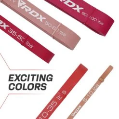 RDX SPORTS RDX MP 5-in-1 Pull Up Assist & Body Stretching Bands For Training 14 RDX SPORTS RDX MP 5-in-1 Pull Up Assist & Body Stretching Bands For Training -Rdx Sports mp power resistance band set 6 1