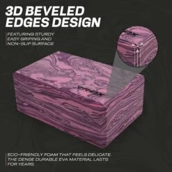 RDX SPORTS RDX MP EVA Foam High Density Non-Slips Yoga Block -Rdx Sports mp yoga blocks 8