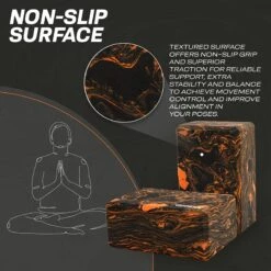 RDX SPORTS RDX OB EVA Foam High Density Non-Slips Yoga Block -Rdx Sports ob yoga blocks 3