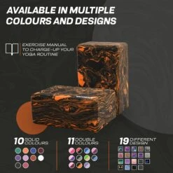 RDX SPORTS RDX OB EVA Foam High Density Non-Slips Yoga Block -Rdx Sports ob yoga blocks 6