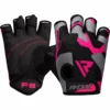 RDX SPORTS RDX F6 Half Finger Ladies Weightlifting Fitness Gym Gloves -Rdx Sports pink f6 fitness glovess 1