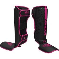 RDX SPORTS RDX F6 KARA MMA Shin Instep Guards -Rdx Sports pink kara protective shin guard 1 4