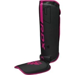 RDX SPORTS RDX F6 KARA MMA Shin Instep Guards -Rdx Sports pink kara protective shin guard 3 4