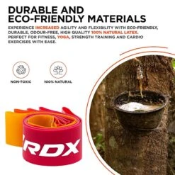 RDX SPORTS RDX MP 5-in-1 Pull Up Assist & Body Stretching Bands For Resistance Training -Rdx Sports pink mp resistance band set 3