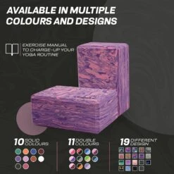 RDX SPORTS RDX PP EVA Foam High Density Non-Slips Yoga Block -Rdx Sports pp eva foam high density non slips yoga block 7