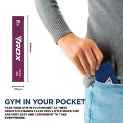 RDX SPORTS RDX PR 5-in-1 Pull Up Assist & Body Stretching Bands For Resistance Training 14 RDX SPORTS RDX PR 5-in-1 Pull Up Assist & Body Stretching Bands For Resistance Training -Rdx Sports pr pull up assist body stretching bands 4
